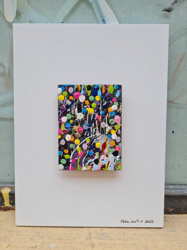 Impressions 10 2025, 24x18, € 95, Acryl-Lack auf Holz SOLD